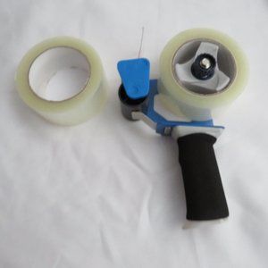 Tape Dispenser with 2 Rolls of 2" Tape